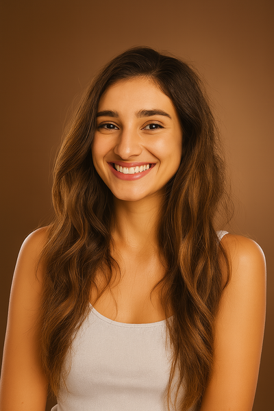 After treatment for Brittle Hair Transformation