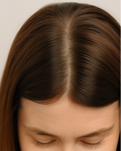 After treatment for Hair Thinning Treatment