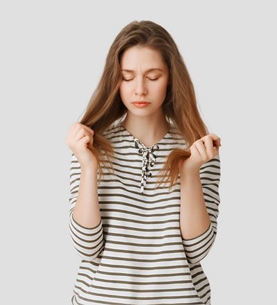 Before treatment for Hair Growth Acceleration